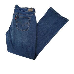Levis 515 Boot Cut Jeans Womens Size 10 Mid Rise Medium Wash Denim Pants